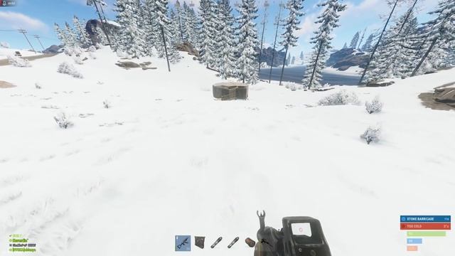 Разозлин КЛАН и он нашел меня через СПУТНИК в Rust | Раст смотреть онлайн