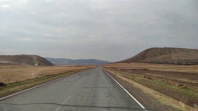 Поездка по трассе г. Ужур - Дер Копьево.