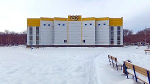 Магнитогорск, зимний сквер Литературный, спортивная школа 3, 114-й микрорайон (20.01.2021)