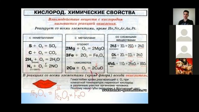 Лекция 3 Валентность, уравнения, класс оксиды 8 класс
