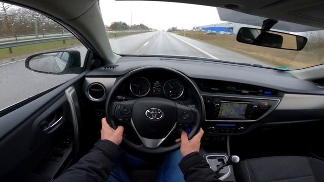 2013 Toyota Auris II 1.6 132 Hp POV Test Drive @DRIVEWAVE1