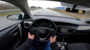 2013 Toyota Auris II 1.6 132 Hp POV Test Drive @DRIVEWAVE1