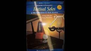 Trombone Solo St  Anthony Chorale and Rhondo from Standard of Excellence Festival solos Book 1