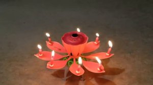 Музыкальная свеча на день рождение