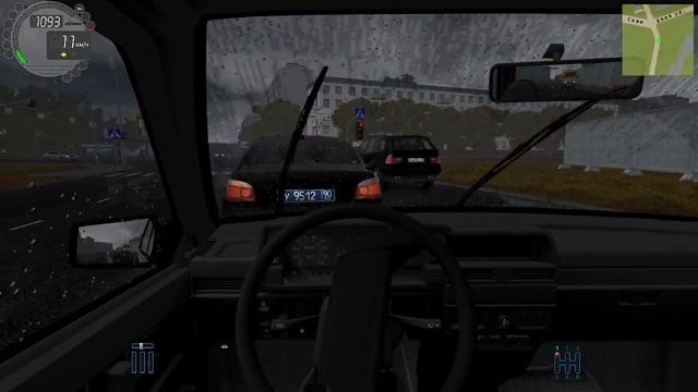 Тест драйв ваз-2109 2000г| City Car Driving смотреть онлайн