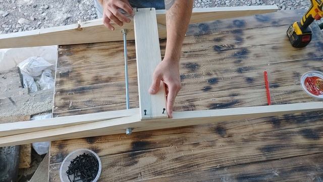 СКЛАДНОЕ КРЕСЛО.Как сделать СТУЛ своими руками!Мебель из поддонов для дачи.DIY CAMPING CHAIR