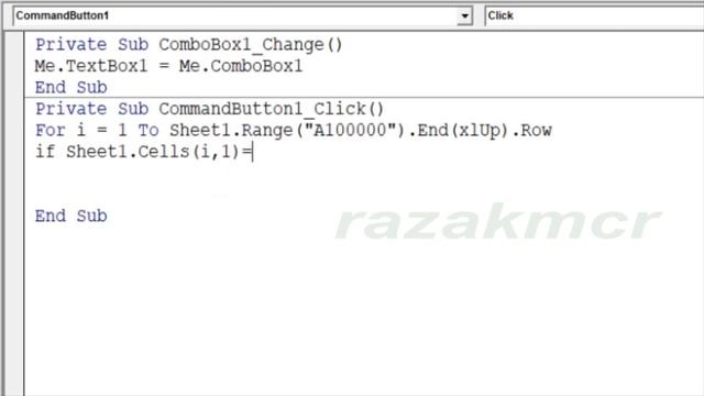 Combobox Data Update By Textbox Excel VBA смотреть онлайн