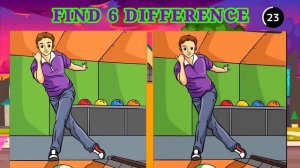 [Spot the difference] Hard brain game | #find5difference #spotthediffrence #challenge