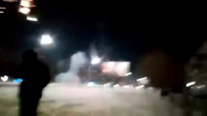 Как мне салют в лицо прилетел