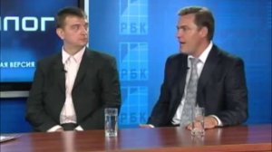 Программа «Диалог» телеканал RBK. Владимир Туров.