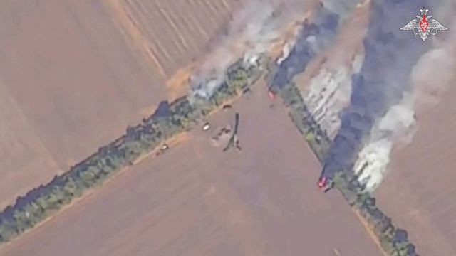 Уничтожение установки С-300 ВСУ в Николаевской области в результате удара ОТРК