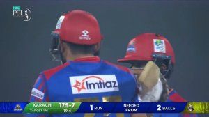 Most Epic Last Over | Lahore Qalandars vs Karachi Kings | Match 10 | HBL PSL 9 | M2A1A