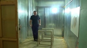 Покрасочная камера ,для столярных изделий .