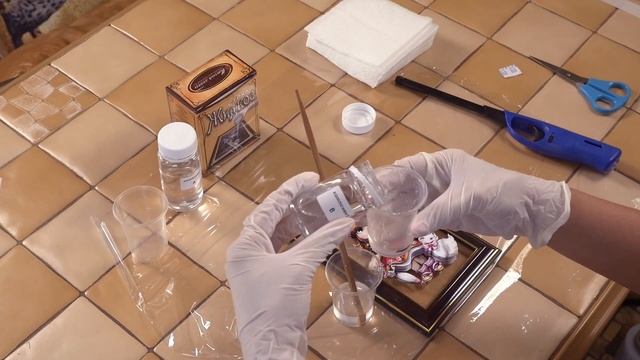 Жидкое стекло для декора смотреть онлайн