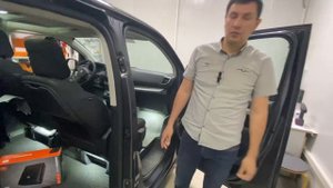 Peugeot Traveller - подсветка салона, замена магнитолы, камера заднего и переднего вида.