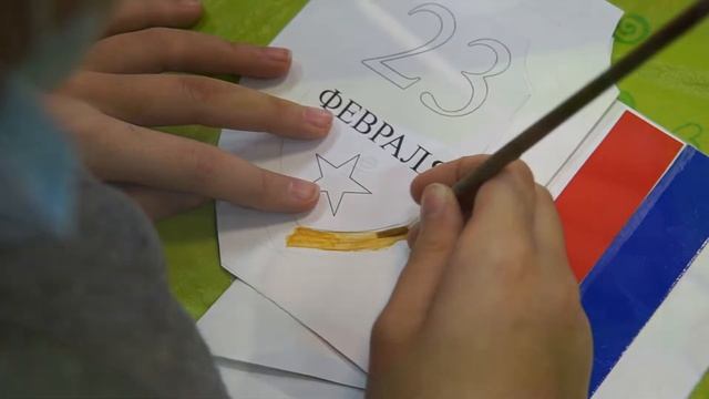 Мастер-класс по изготовлению открытки к 23 февраля смотреть онлайн