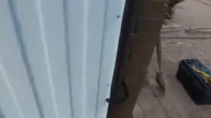 Провели кабель для подключения домофона с электронным замком