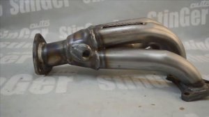 Вставка для замены катализатора StinGer 4 1 Volkswagen Polo Sedan 2010 гв