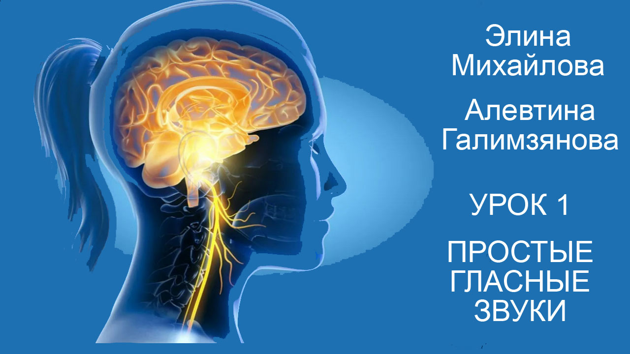 Восстановление речи после инсульта. Дизартрия. Урок 1 Простые гласные звуки