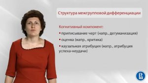 Социальная психология. Лекция 17.3. Межгрупповая дифференциация