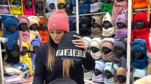 Зимние шапки у Анны. Новинки весны 2024. Тренды. Садовод