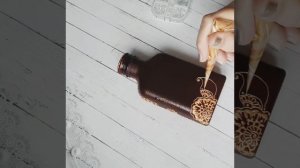 Бутылочка  Роспись мехенди акрилом