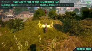 Goat Simulator 3 - Instinct - How to Take a Bite out of the Lumberjack Hat