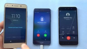 Honor 8A VS XIAOMI Redmi 5A VS Honor 5A Crazy Incoming Call & Outgoing Call