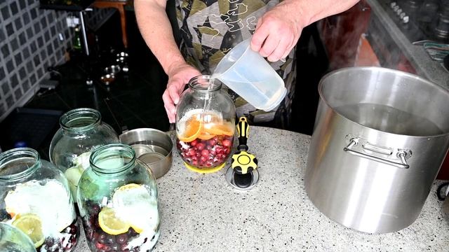 КОМПОТ из Черешни на Зиму. Выпуск №795