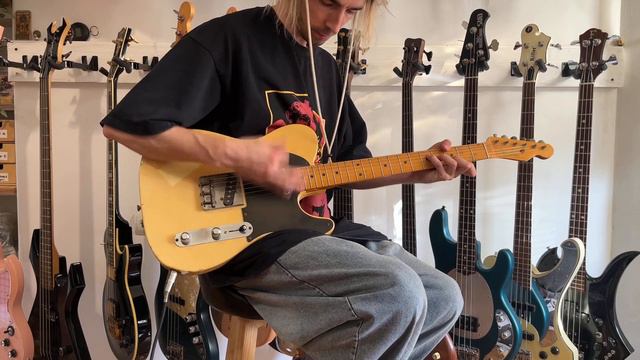 Fender JV-Serial Telecaster (First Japan Fender Tele) early 1982 Demo - Mono Guitars смотреть онлайн