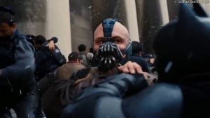 Бэтмен против Бейна в фильме "Темный Рыцарь Возрождения Легенды" часть 2