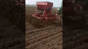 Т-40 СЗС-2,1. Посев ячменя 25.04.2022г по сырому.