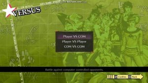 Гайд по игре 1 на 1 на одном компе в jojo all star battle r