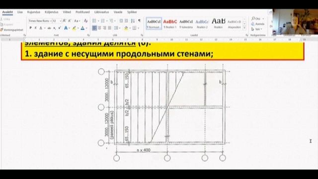 Строительные конструкции и материалы. Здания 1.