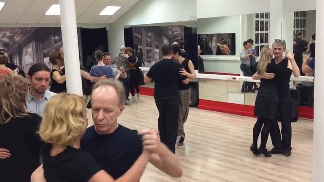 Урок танго вальса. 1 февраля 2016 в Эдиссе. смотреть онлайн