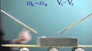 ЗАКОН СОХРАНЕНИЯ ИМПУЛЬСА(ОПЫТ С ШАРАМИ).ФИЗИКА.ХРОНИКА СССР