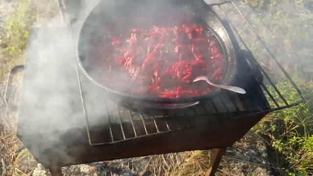Борщ Украинский в казане #казан #Украинскаякухня #Борщ