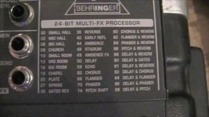 Behringer Xenyx 1222 FX Mixer