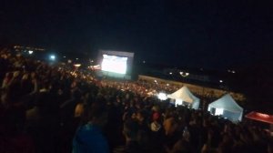 Фан зона Новосибирск Россия-Хорватия