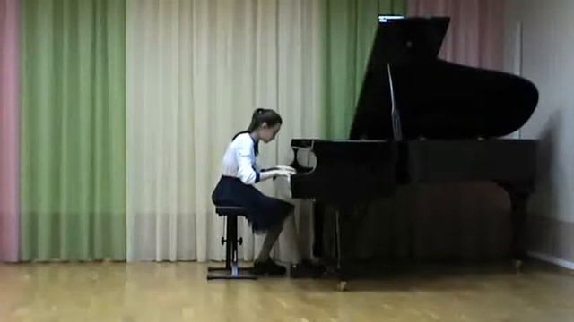 Панкратова Анна, 6 класс, преподаватель Волоконешникова Л. П., Н. Шейко, "Прелюдия". смотреть онлайн