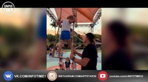 ДОЧКА ТИМАТИ СТАЛА ВОЗДУШНОЙ ГИМНАСТКОЙ • ДОЧЬ ТИМАТИ ОСВОИЛА СЕРФИНГ