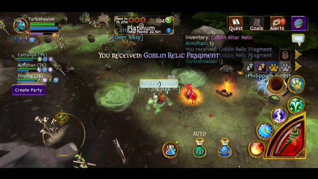 Arcane Legends - Goblin Event Altar Boss  Part 3