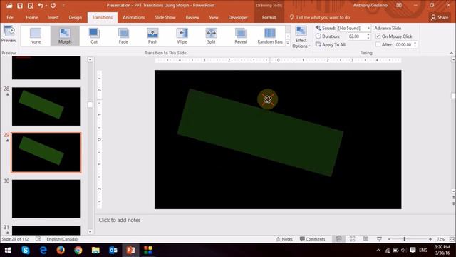 How to Use Morph Transition in PowerPoint смотреть онлайн
