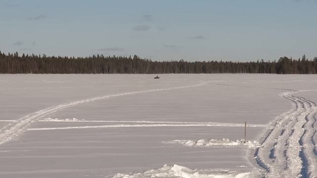 Снегоход Ямаха Вентура 600.Лексозеро. смотреть онлайн