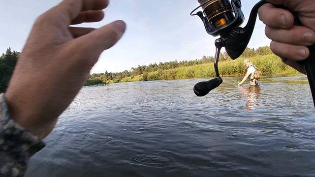 Рыбалка на Быстрице, видео с квадрокоптером