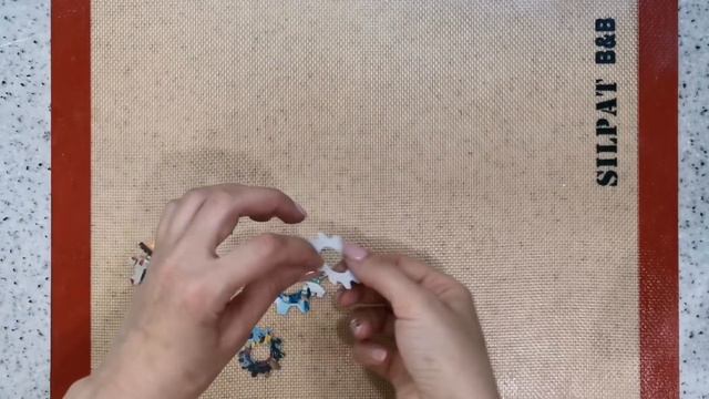 Модульная картинка на торт. Леденцы с сахарной бумагой\ Modular picture on the cake.