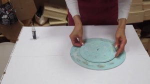 How to get metal effect - copper patina Handmade clock DIY