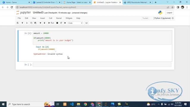 (FIXED)Invalid Syntax in Python|Common Reasons for SyntaxError |How  fix a syntax error?#python