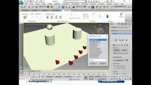 Анимация толпы персонажей в 3ds Max