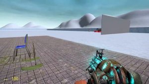 ПРИВЯЗАЛ РАКЕТУ К САНКАМ В GARRY'S MOD!!!